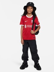 Nike Red Firmino - 9 Jr. Liverpool Stadium 23/24 Home Football Shirt Kids - Image 2 of 8