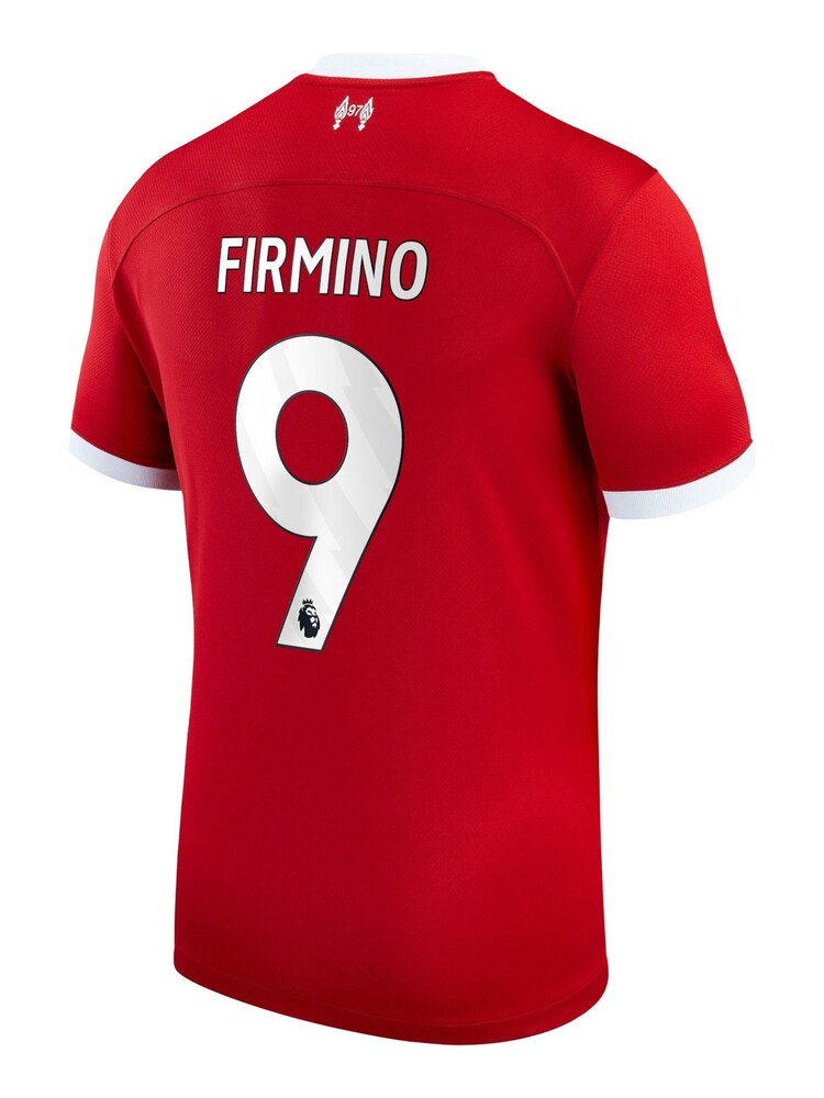 Nike Red Firmino - 9 Jr. Liverpool Stadium 23/24 Home Football Shirt Kids - Image 7 of 8