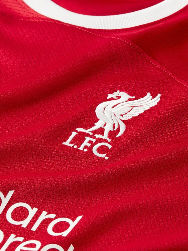 Nike Red Firmino - 9 Jr. Liverpool Stadium 23/24 Home Football Shirt Kids - Image 8 of 8