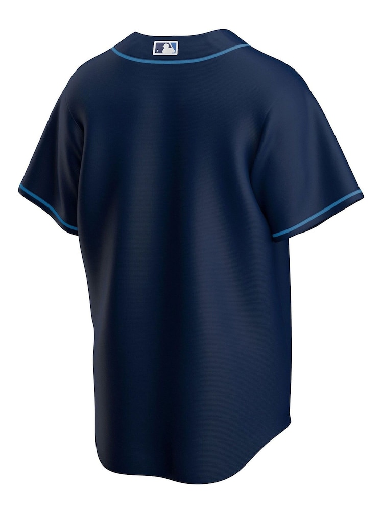 Fanatics Blue Tampa Bay Rays Nike Official Replica Alternate Jersey - Image 3 of 3