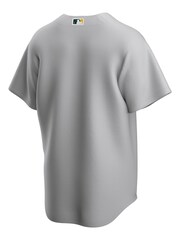 Fanatics Grey Oakland Athletics Nike Official Replica Road Jersey - Image 3 of 3
