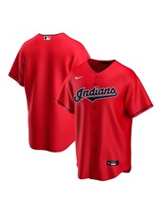 Fanatics Red Cleveland Indians Nike Official Replica Alternate Jersey - Image 1 of 3