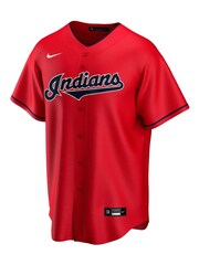 Fanatics Red Cleveland Indians Nike Official Replica Alternate Jersey - Image 2 of 3
