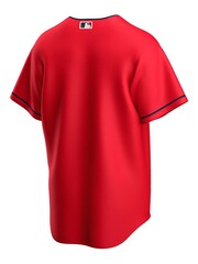 Fanatics Red Cleveland Indians Nike Official Replica Alternate Jersey - Image 3 of 3