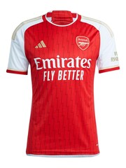 adidas Red Martinelli - 11 Football Arsenal FC Stadium 23/24 Home Shirt - Image 2 of 3