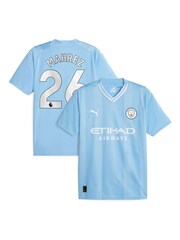 Puma Light Blue Mahrez - 26 Manchester City Home Replica 23/24 Football Shirt - Image 1 of 3