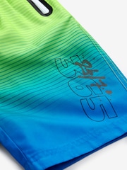 Lime Green Board Swim Shorts (3-16yrs) - Image 7 of 7