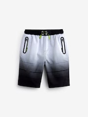 Schwarz/Weiß - Badeshorts (3–16 J.) - Bild 1 von 3