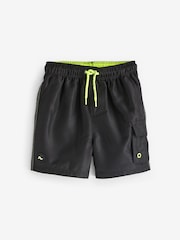 Schwarz, Cargo - Badeshorts (3–16 Jahre) - Bild 5 von 7