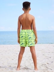 Yellow Shark Printed Swim Shorts (3-16yrs) - Image 3 of 6