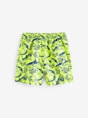 Yellow Shark Printed Swim Shorts (3-16yrs) - Image 5 of 6