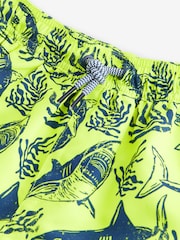 Yellow Shark Printed Swim Shorts (3-16yrs) - Image 6 of 6