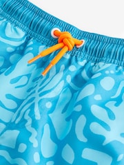 Blue Printed Swim Shorts (3mths-16yrs) - Image 6 of 7