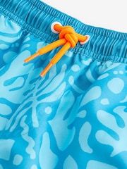 Blue Printed Swim Shorts (3mths-16yrs) - Image 7 of 7