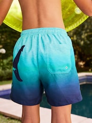 Aqua Shark Printed Swim Shorts (3-16yrs) - Image 6 of 6
