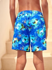 Cobalt Football Printed Swim Shorts (3-16yrs) - Image 3 of 6