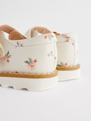 White Floral Mary Jane Shoes - Image 3 of 6