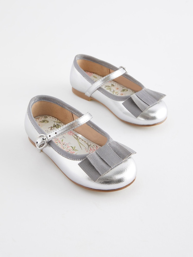 Silver Occasion Mary Jane Shoes - Image 1 of 5