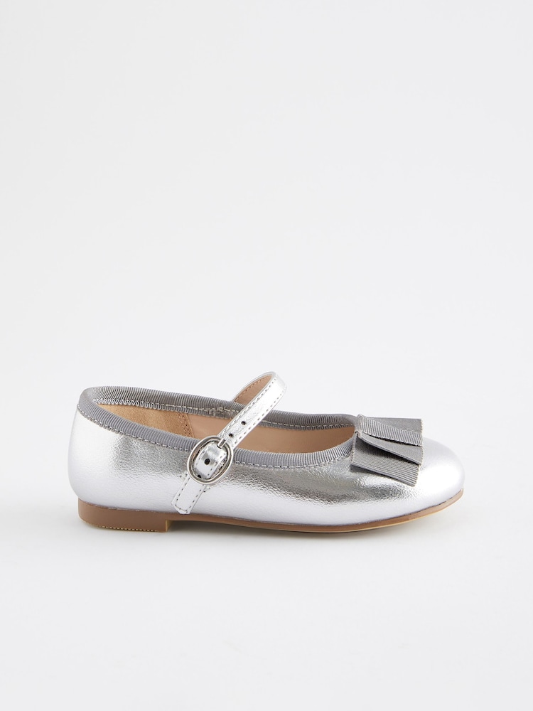 Silver Occasion Mary Jane Shoes - Image 2 of 5