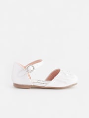 White Butterfly Bridesmaid Occasion Shoes - Image 2 of 7