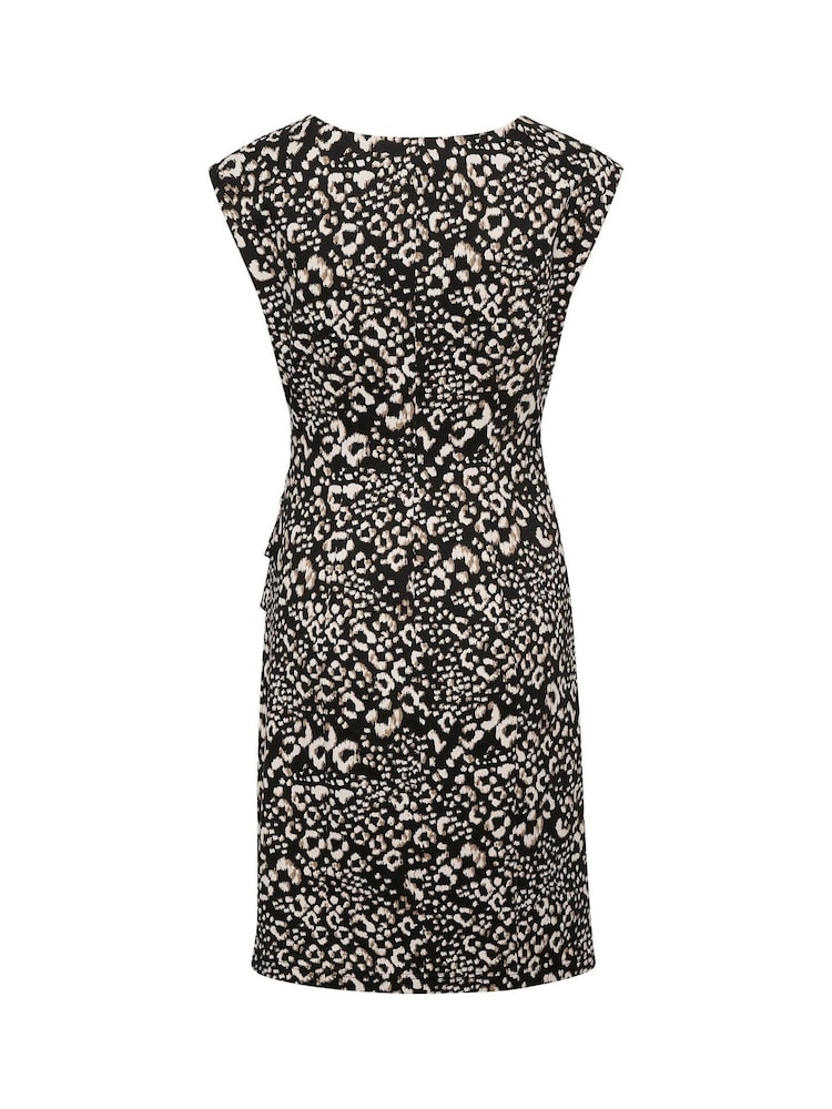 Kaffe Mian India Short Sleeveless Black Dress - Image 5 of 5