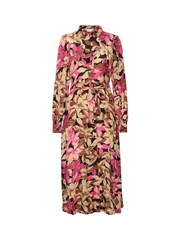 Kaffe Pink Dorita Oline Maxi Dress - Image 3 of 4