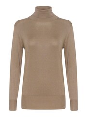 Kaffe Astrid Long Sleeve Regular Fit Roll Neck Jumper - Image 5 of 6