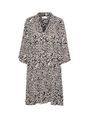 Kaffe Marita Knee Length Black Dress - Image 4 of 5