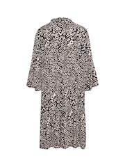 Kaffe Marita Knee Length Black Dress - Image 5 of 5