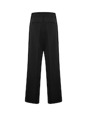 Kaffe Solvej Wide Leg Black Trousers - Image 6 of 6