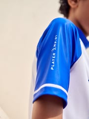 Cobalt Football Short Sleeve Sunsafe Rash Vest (1.5-16yrs) - Image 4 of 7
