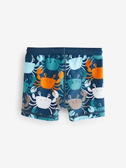 Marineblau und Blau - Badeshorts mit Print (3 M.–7 J.) - Bild 2 von 3