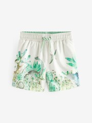 Weiß-grün - Badeshorts mit Print (3 M.–7 J.) - Bild 5 von 7