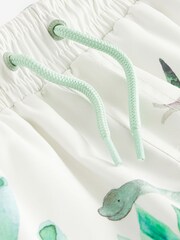 Weiß-grün - Badeshorts mit Print (3 M.–7 J.) - Bild 7 von 7