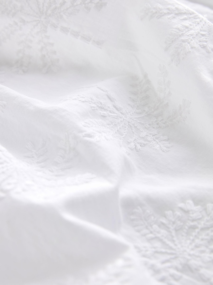 White 100% Cotton Top - Image 6 of 6