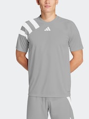 adidas Grey Fortore 23 Jersey - Image 4 of 9