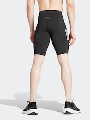 adidas Black Own The Run Short Tights - Image 2 of 7