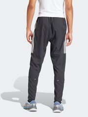 adidas Black Own The Run 3-Stripes Joggers - Image 2 of 4