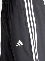 adidas Black Own The Run 3-Stripes Joggers - Image 4 of 4