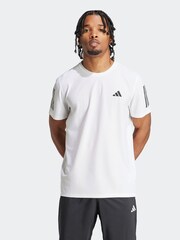 Weiß - adidas Own The Run T-Shirt - Bild 1 von 8
