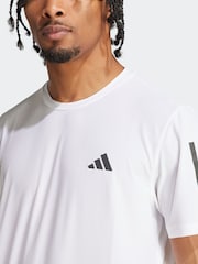 Weiß - adidas Own The Run T-Shirt - Bild 5 von 8