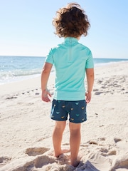 Blue Crab Sunsafe Top and Shorts Set (3mths-7yrs) - Image 2 of 8