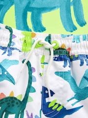 Yellow Dinosaur Sunsafe Top and Shorts Set (3mths-7yrs) - Image 8 of 9