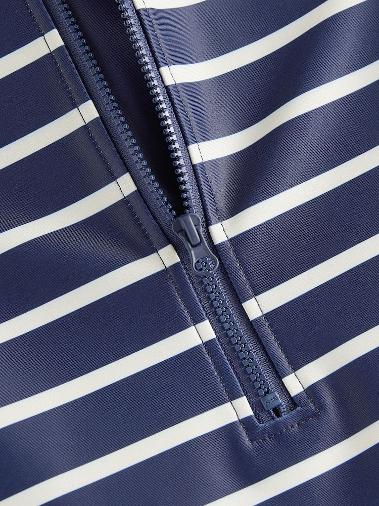Navy Stripe Sunsafe All-In-One Swimsuit (3mths-7yrs) - Image 6 of 6