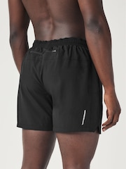 Black 5 Inch Active Gym Sports Shorts - Image 5 of 9