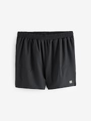Black 5 Inch Active Gym Sports Shorts - Image 6 of 9