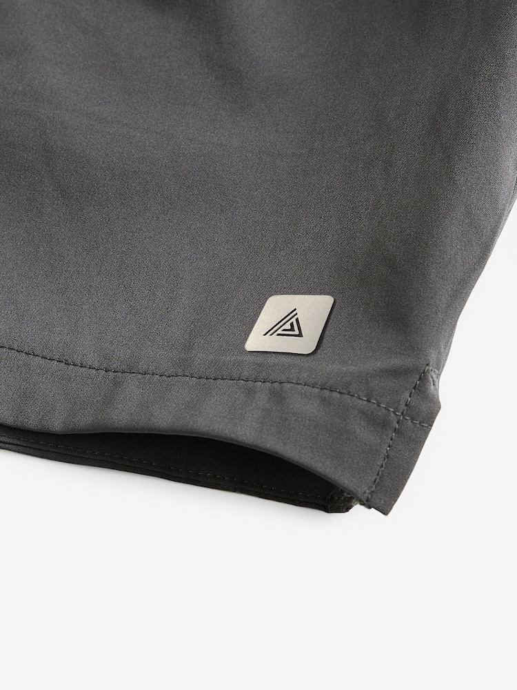 Gris d'ardoise - 5 Inch - Short de sport Active Gym - Image 7 of 8