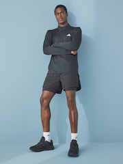 adidas Black Train Essentials Training Long Sleeve Sweatshirt - Image 2 of 7
