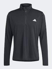 adidas Black Train Essentials Training Long Sleeve Sweatshirt - Image 7 of 7