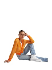 Converse White Chuck Taylor All Star Lift Wide Trainers - Image 17 of 17